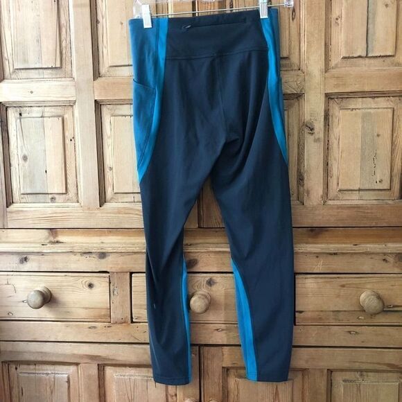 Lululemon 6 Wild Twist 7/8 Tight *25" Gravity / Pacific Teal / Teal Blue - Picture 4 of 8